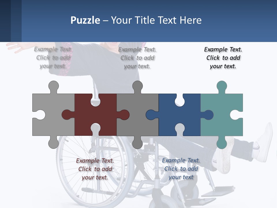 Cloud Park Lawn PowerPoint Template