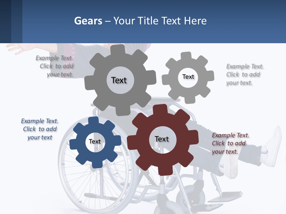 Cloud Park Lawn PowerPoint Template