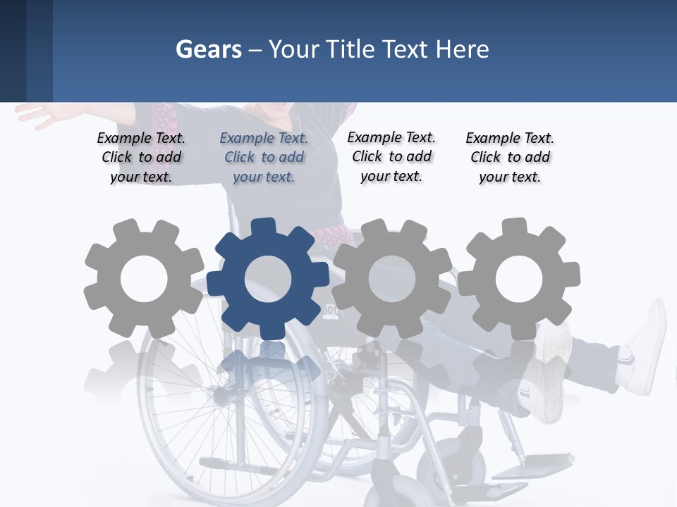 Cloud Park Lawn PowerPoint Template