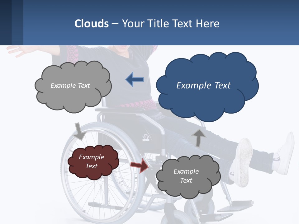Cloud Park Lawn PowerPoint Template