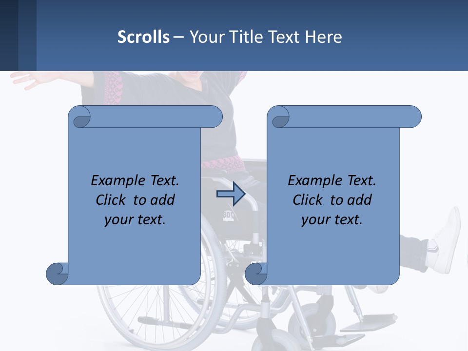 Cloud Park Lawn PowerPoint Template