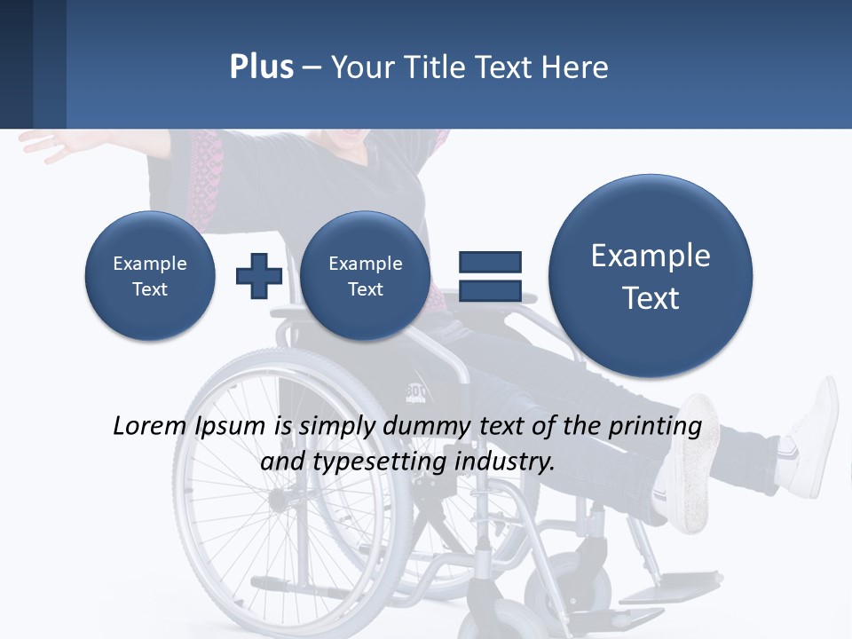 Cloud Park Lawn PowerPoint Template