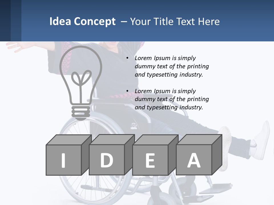 Cloud Park Lawn PowerPoint Template