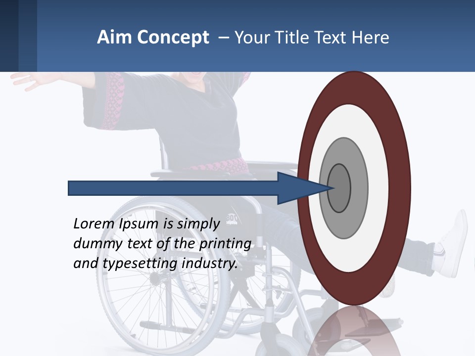 Cloud Park Lawn PowerPoint Template