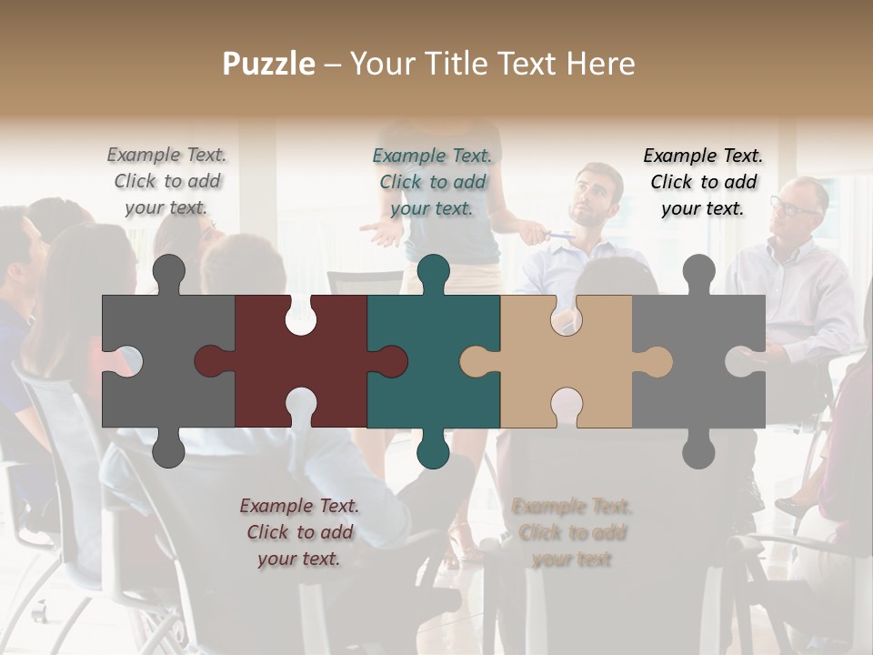 Grey Ball Background PowerPoint Template