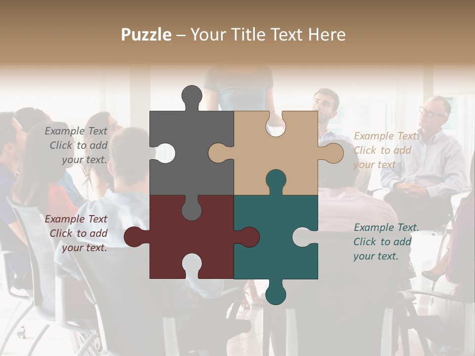 Grey Ball Background PowerPoint Template