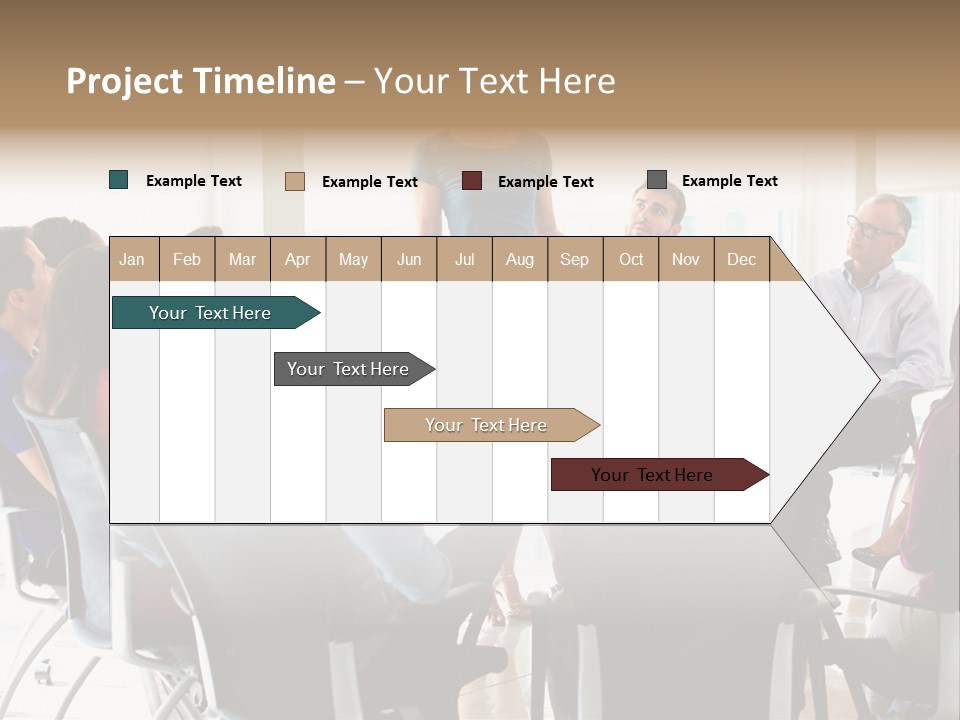 Grey Ball Background PowerPoint Template