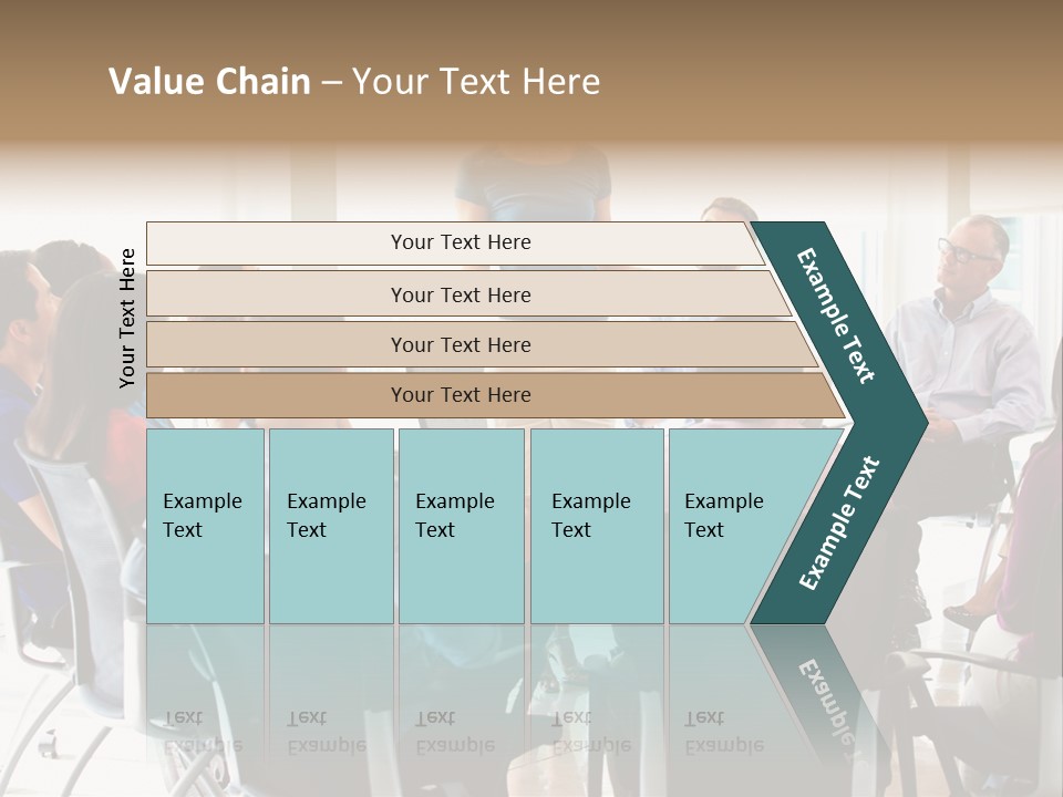 Grey Ball Background PowerPoint Template