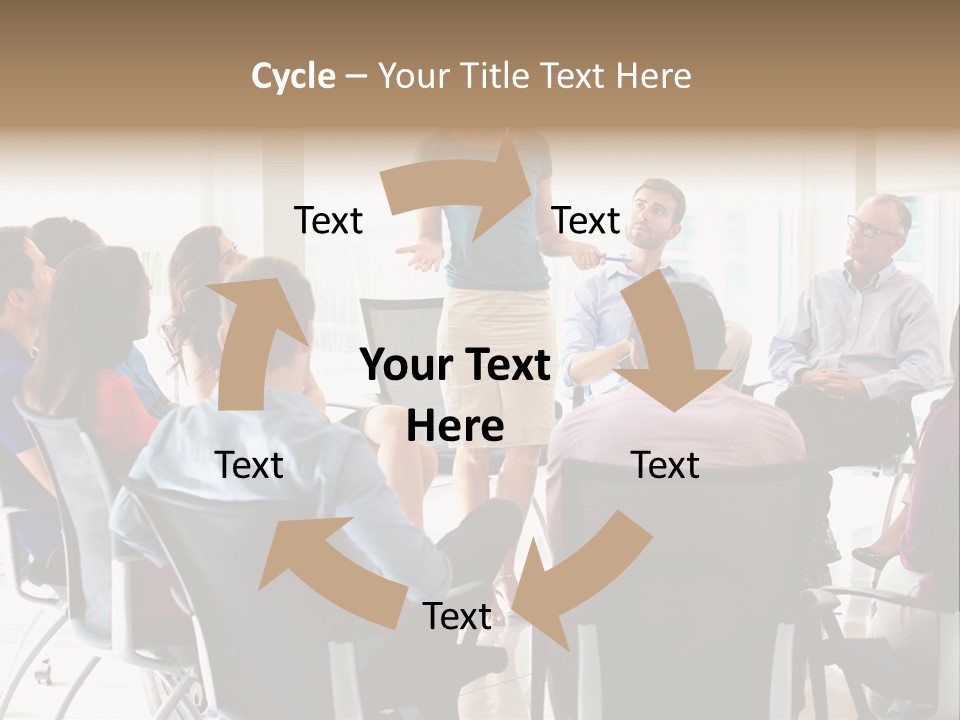 Grey Ball Background PowerPoint Template