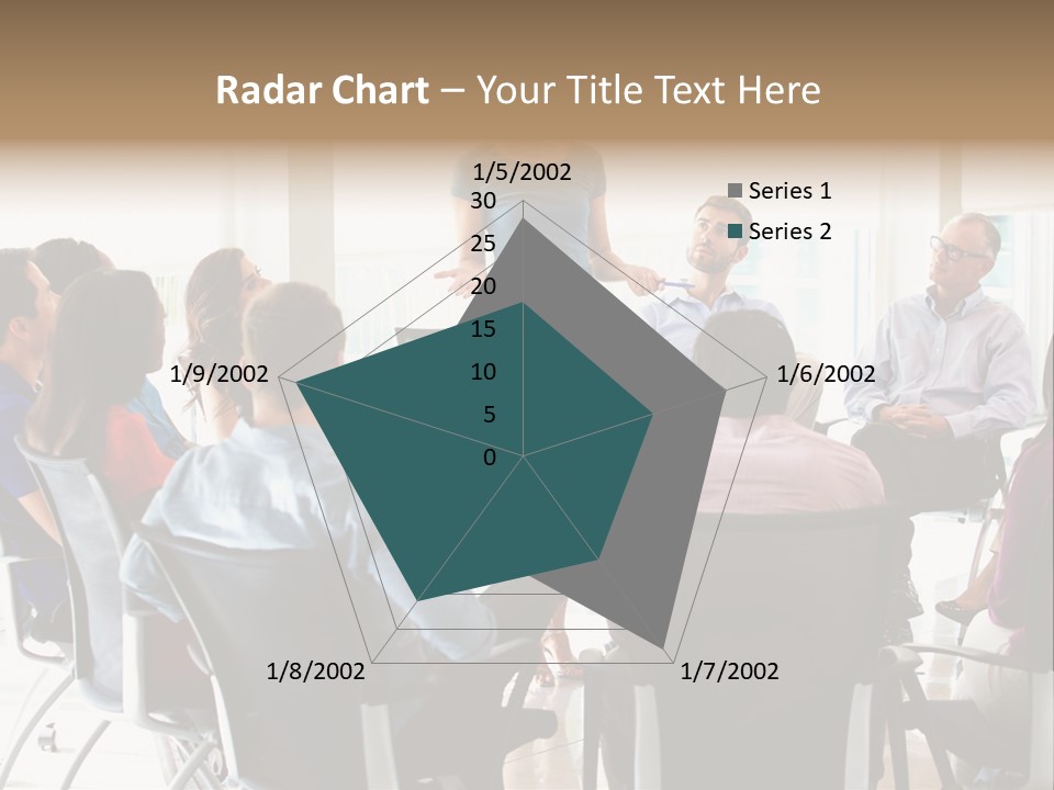 Grey Ball Background PowerPoint Template