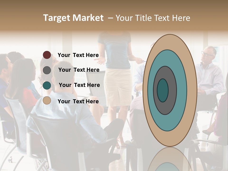 Grey Ball Background PowerPoint Template