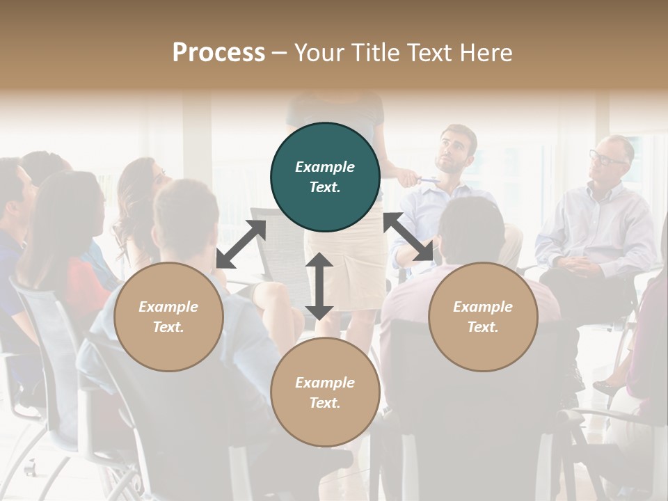 Grey Ball Background PowerPoint Template