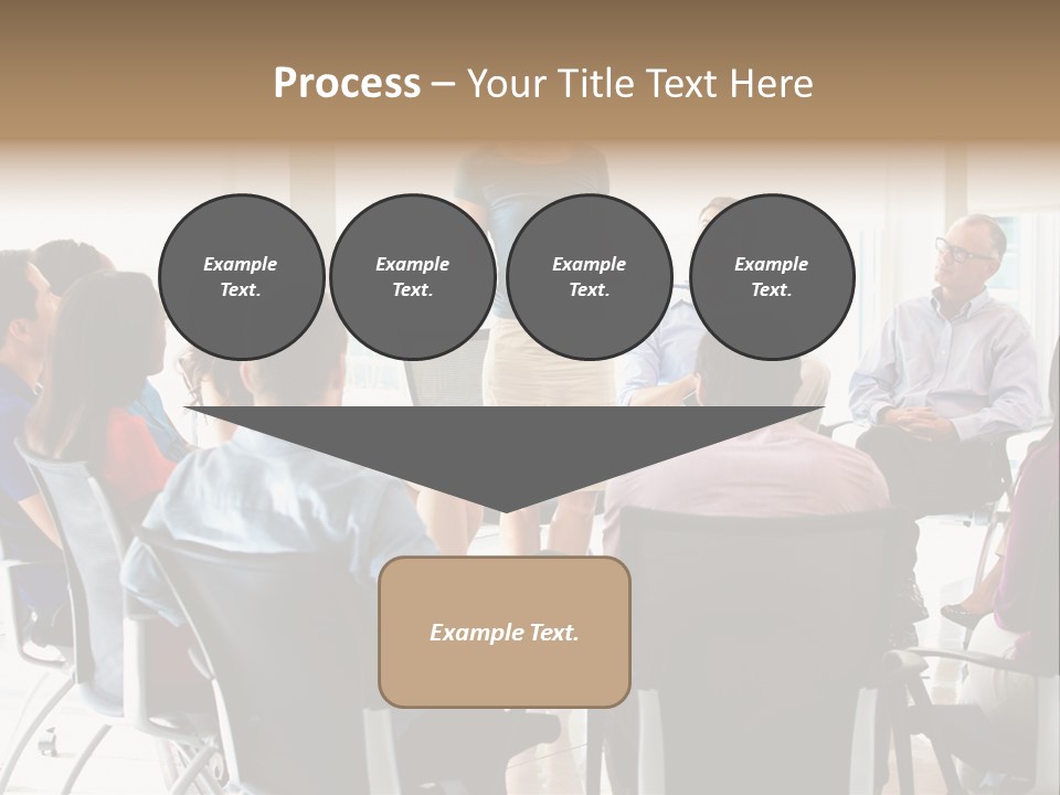 Grey Ball Background PowerPoint Template