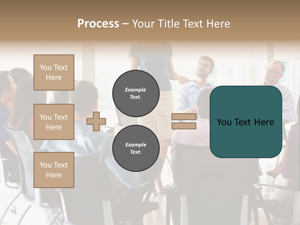 Grey Ball Background PowerPoint Template