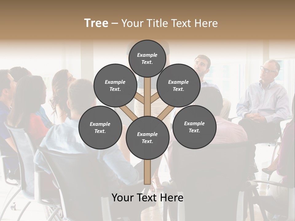 Grey Ball Background PowerPoint Template