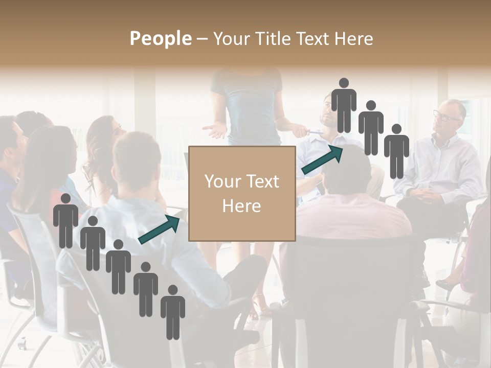 Grey Ball Background PowerPoint Template