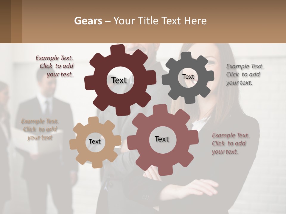 Grey Graphic Environment PowerPoint Template