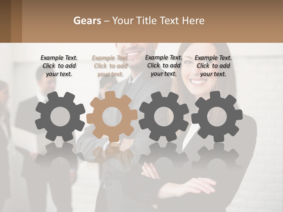 Grey Graphic Environment PowerPoint Template