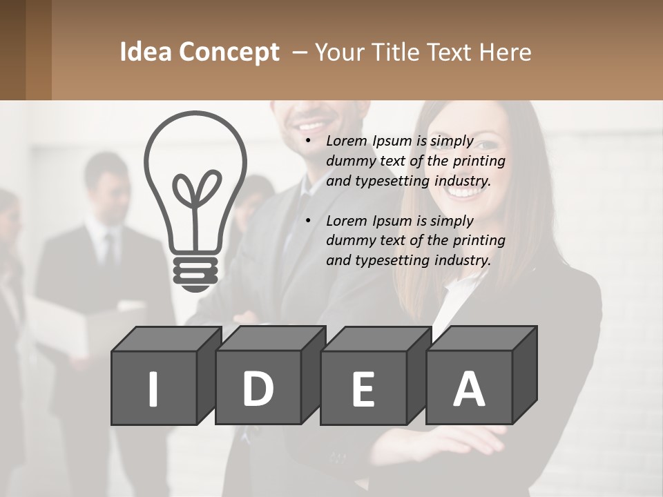 Grey Graphic Environment PowerPoint Template