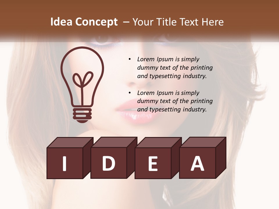 Urban Light Cube PowerPoint Template