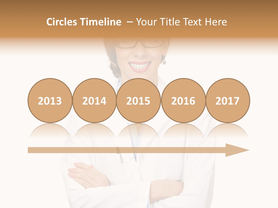 Downtown Illustration Shape PowerPoint Template