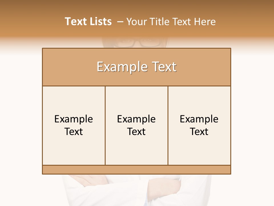 Downtown Illustration Shape PowerPoint Template