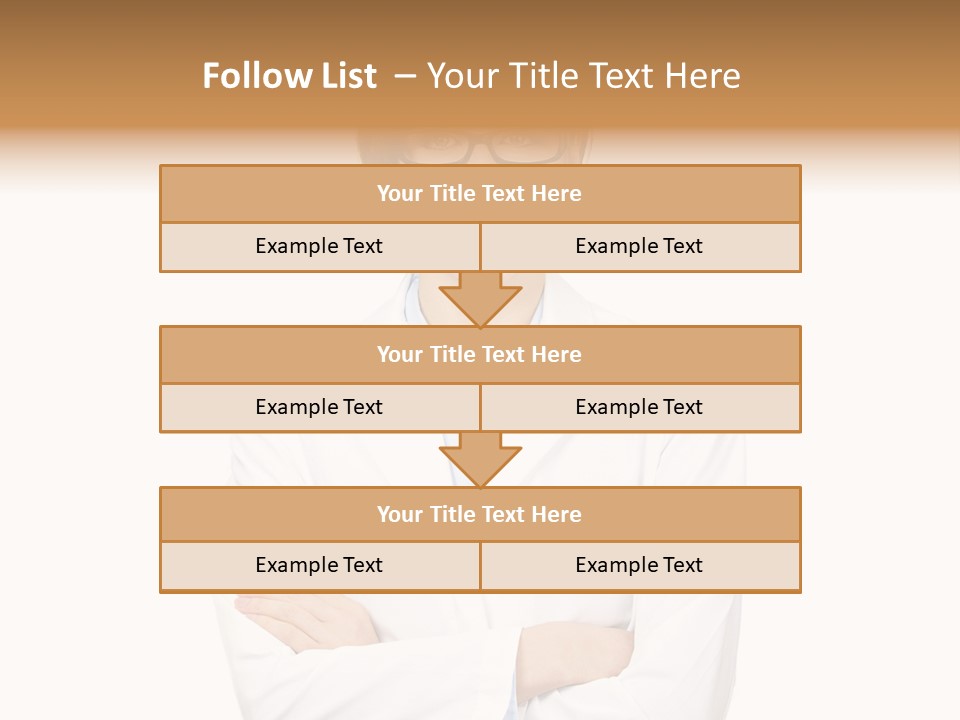 Downtown Illustration Shape PowerPoint Template