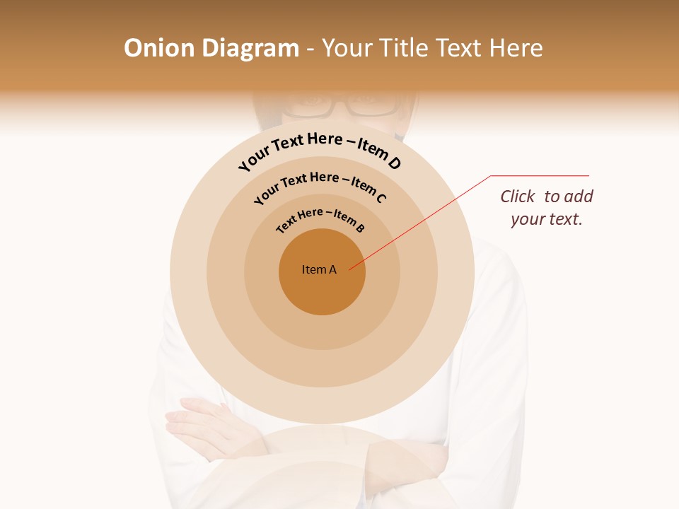 Downtown Illustration Shape PowerPoint Template