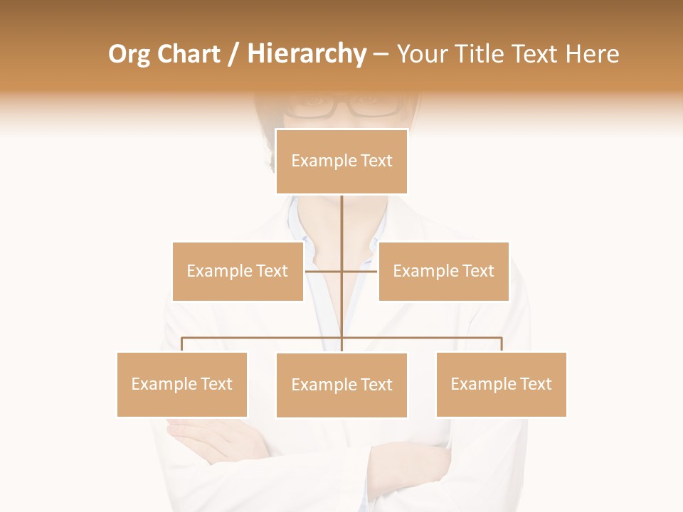 Downtown Illustration Shape PowerPoint Template