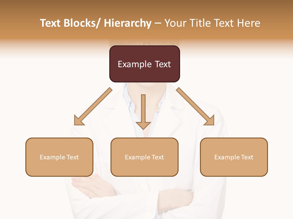 Downtown Illustration Shape PowerPoint Template