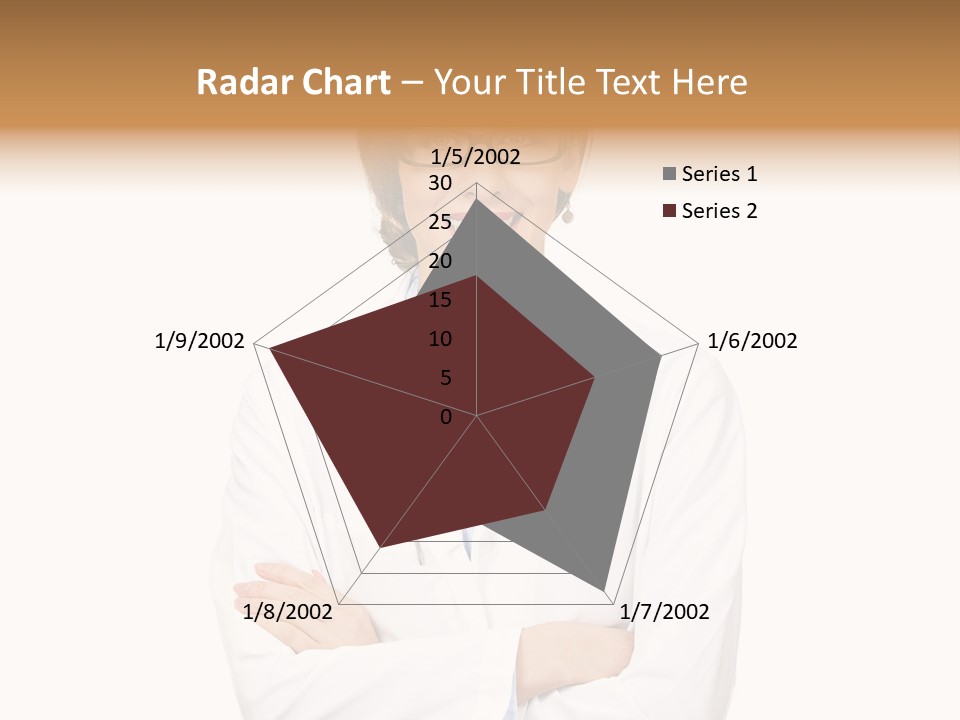 Downtown Illustration Shape PowerPoint Template