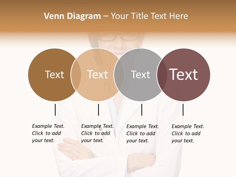 Downtown Illustration Shape PowerPoint Template