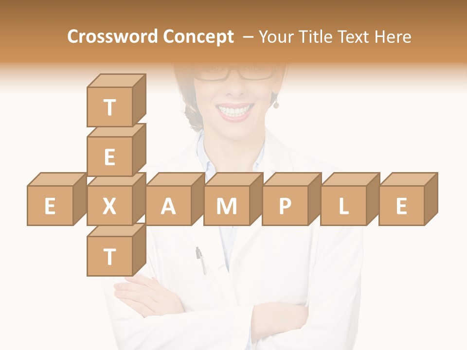 Downtown Illustration Shape PowerPoint Template