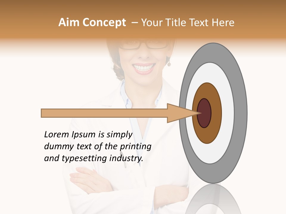 Downtown Illustration Shape PowerPoint Template