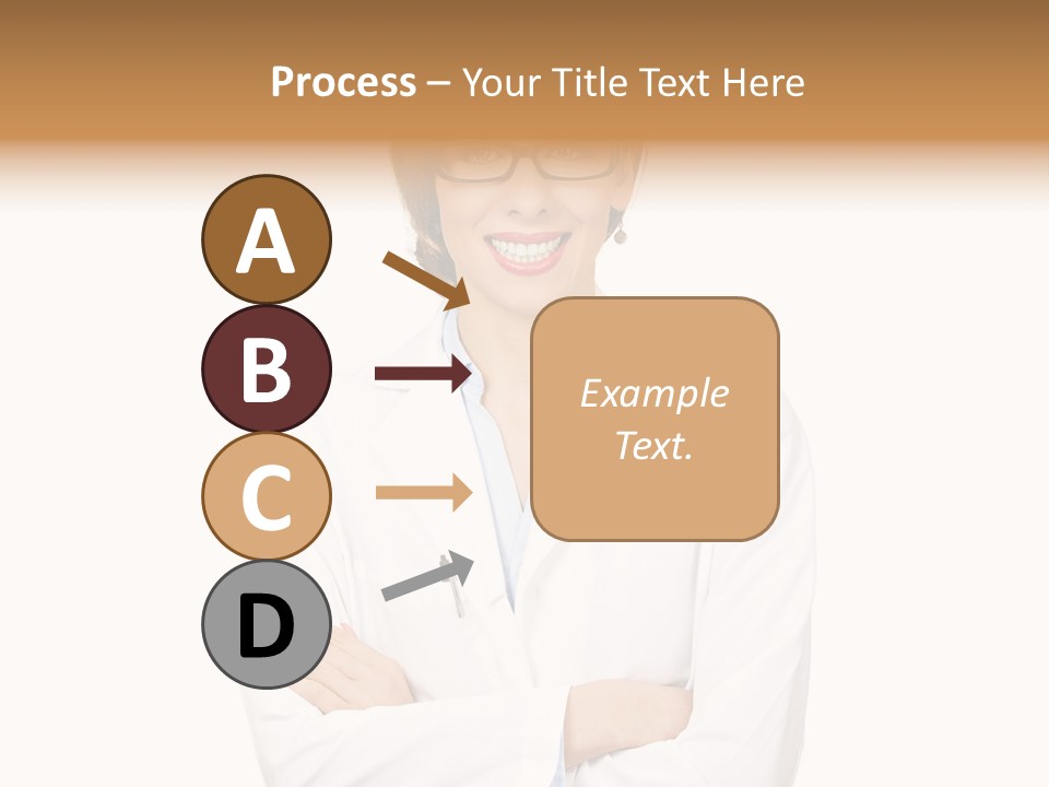 Downtown Illustration Shape PowerPoint Template