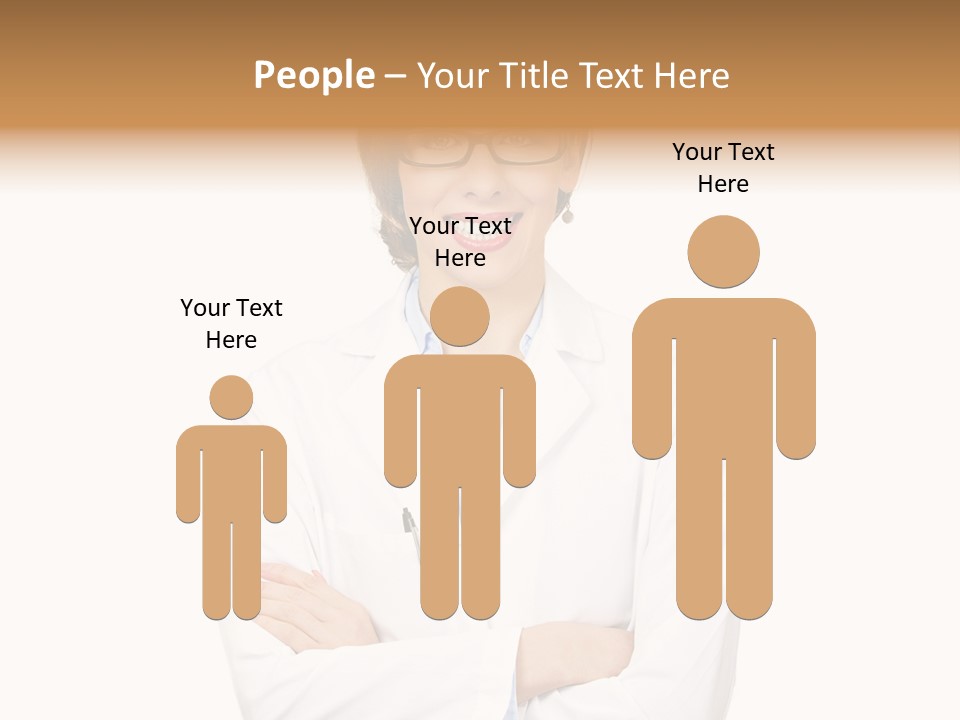 Downtown Illustration Shape PowerPoint Template