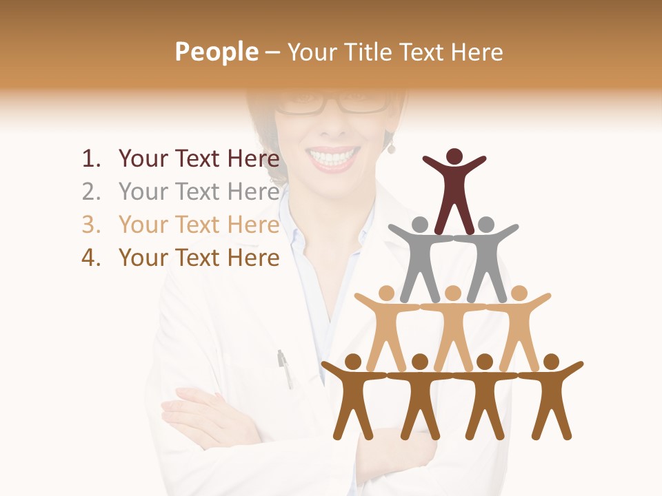 Downtown Illustration Shape PowerPoint Template