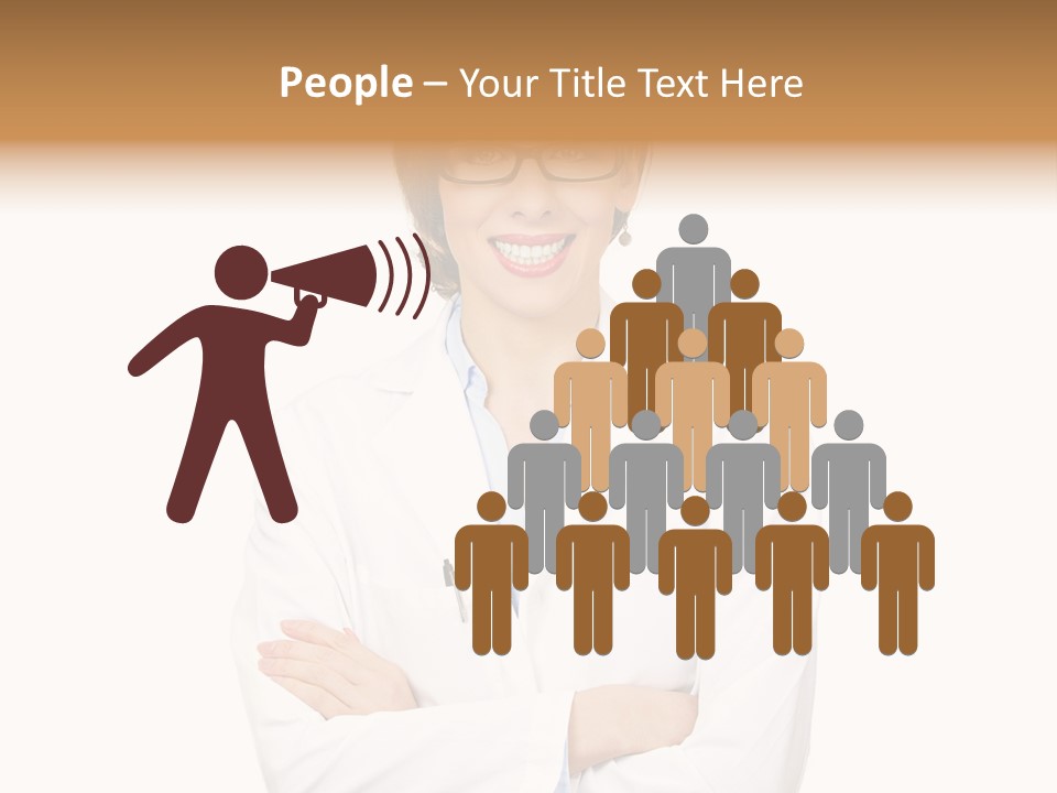 Downtown Illustration Shape PowerPoint Template