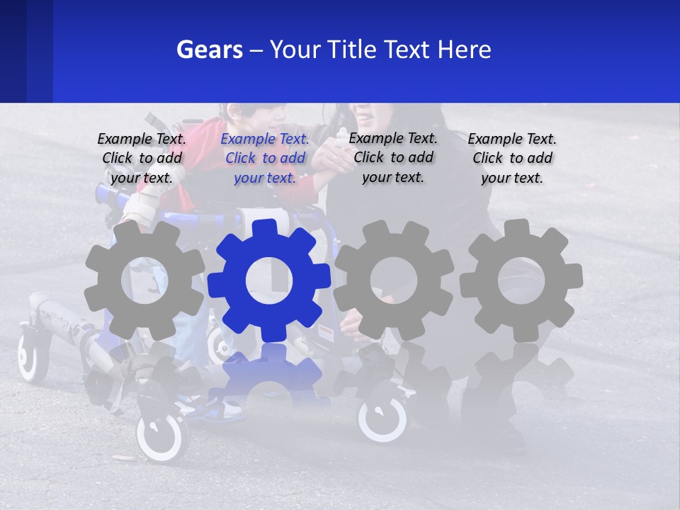 Design Grey Earth PowerPoint Template