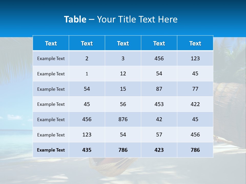 Tall Abstract Concept PowerPoint Template