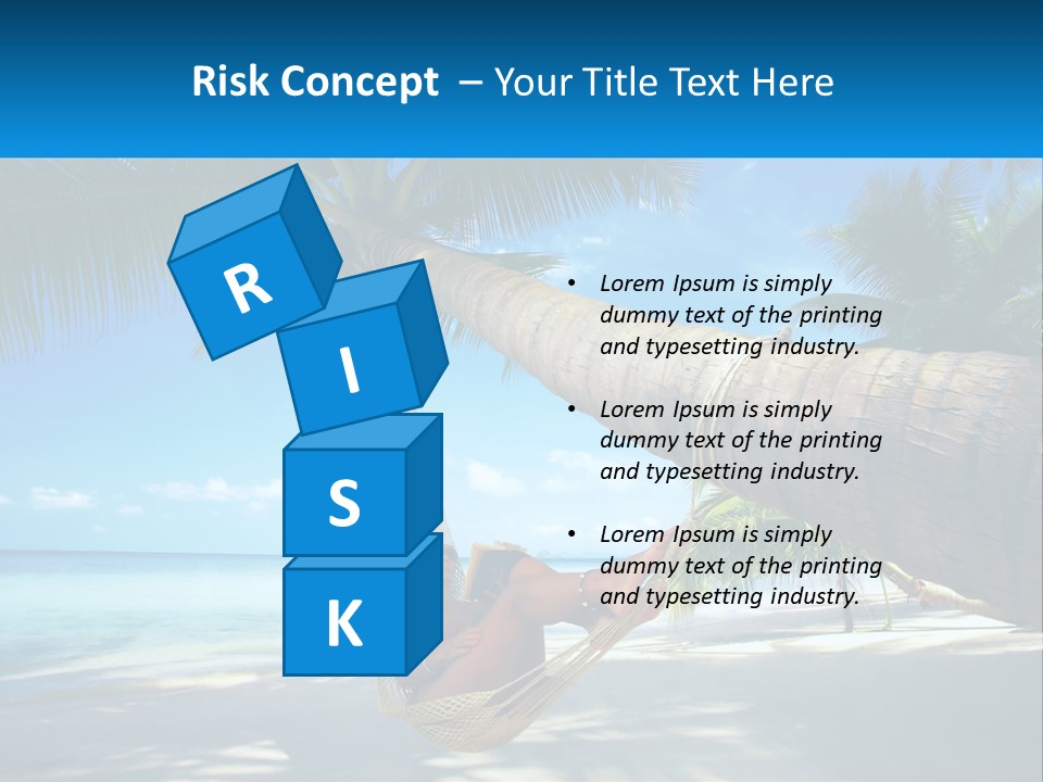 Tall Abstract Concept PowerPoint Template