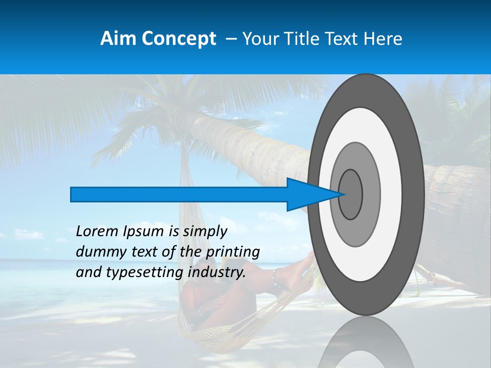 Tall Abstract Concept PowerPoint Template