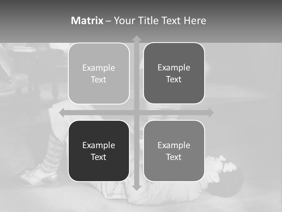 Comedy Humorous Two People PowerPoint Template