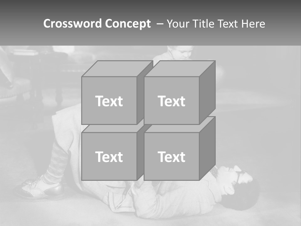 Comedy Humorous Two People PowerPoint Template