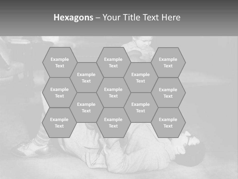 Comedy Humorous Two People PowerPoint Template