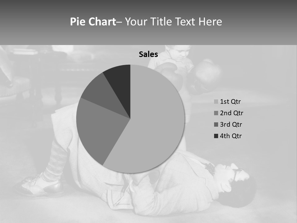 Comedy Humorous Two People PowerPoint Template