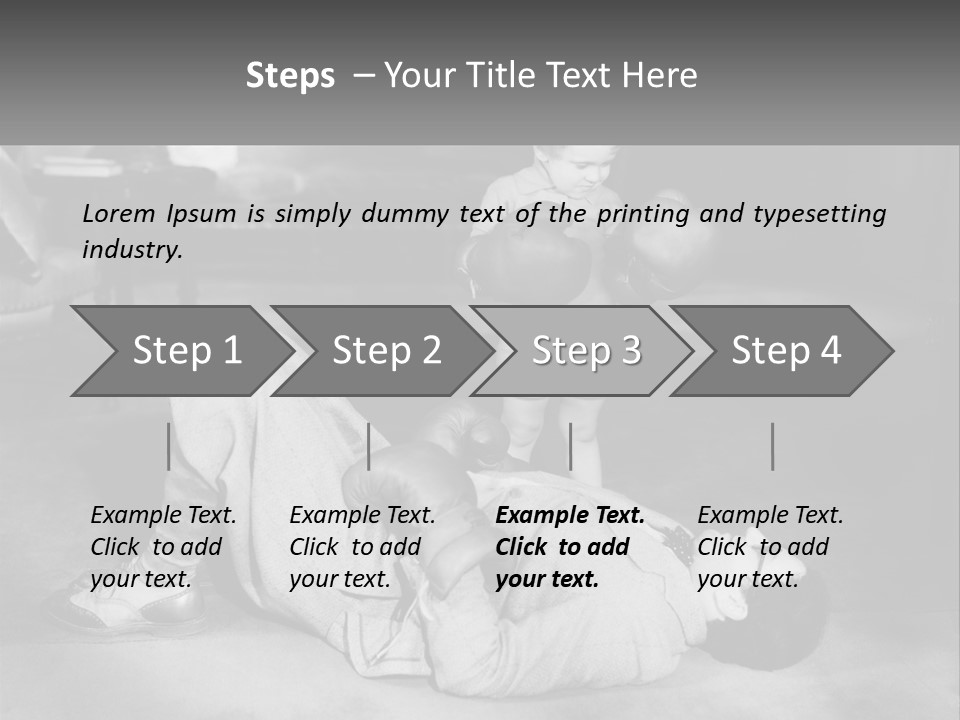 Comedy Humorous Two People PowerPoint Template
