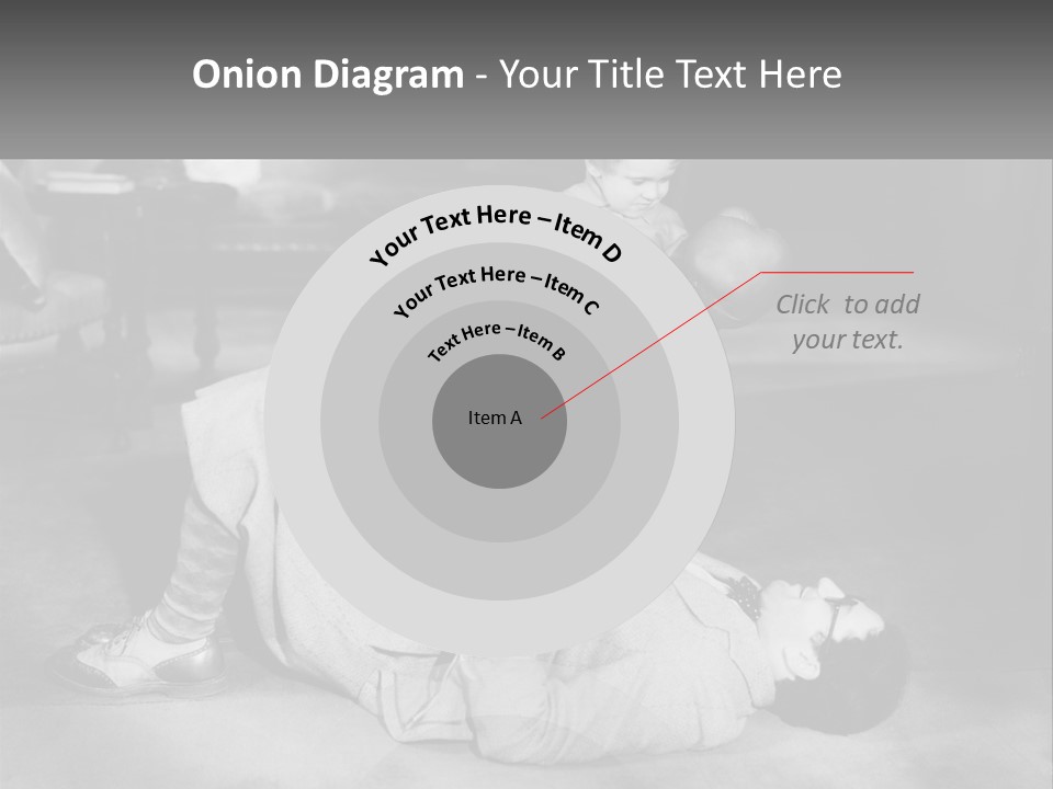 Comedy Humorous Two People PowerPoint Template