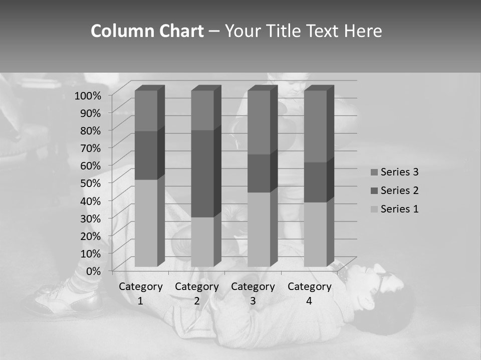 Comedy Humorous Two People PowerPoint Template