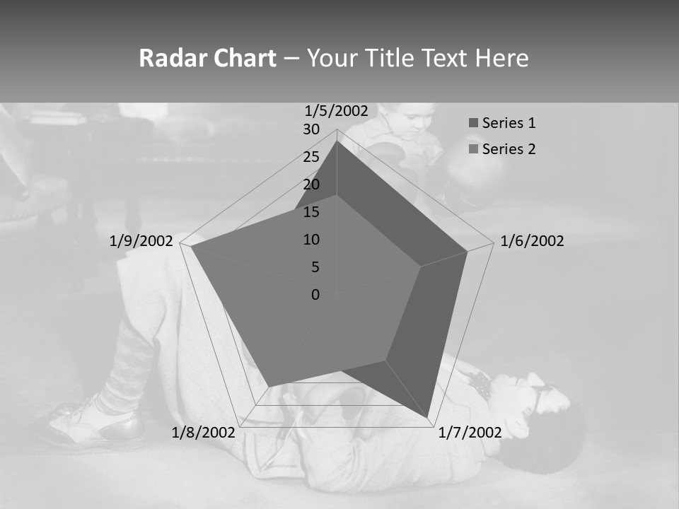 Comedy Humorous Two People PowerPoint Template
